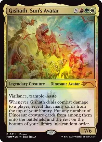 Gishath, Sun's Avatar card art