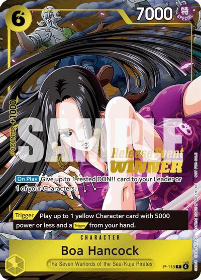 Boa Hancock (OP15 Release Event Winner) card art