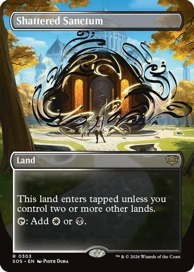 Shattered Sanctum (Borderless) card art