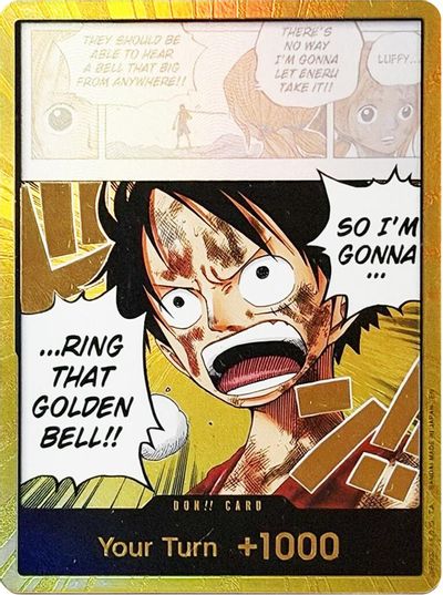 DON!! Card (Luffy) (Gold) card art