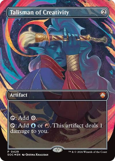 Talisman of Creativity (Borderless) card art
