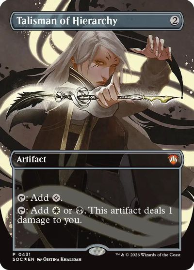Talisman of Hierarchy (Borderless) card art