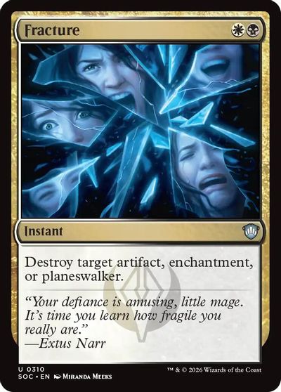 Fracture card art
