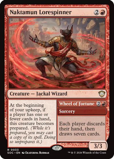 Naktamun Lorespinner card art