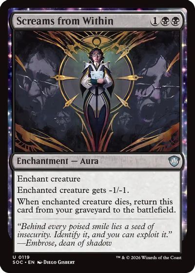 Screams from Within card art