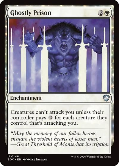 Ghostly Prison card art