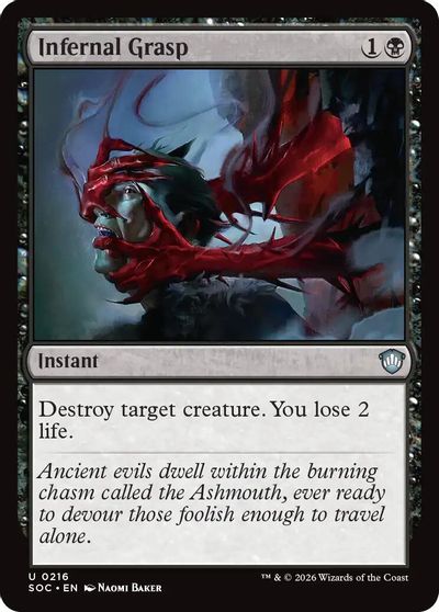 Infernal Grasp card art