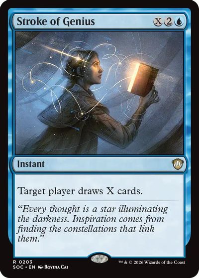 Stroke of Genius card art