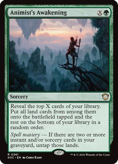Animist's Awakening card art