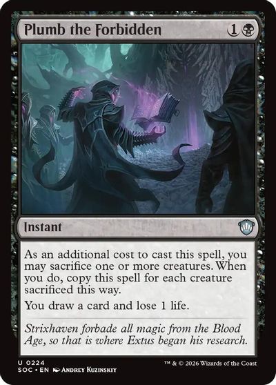 Plumb the Forbidden card art