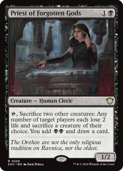 Priest of Forgotten Gods card art