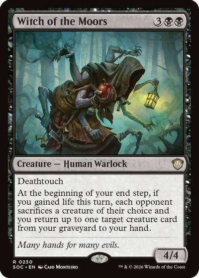 Witch of the Moors card art