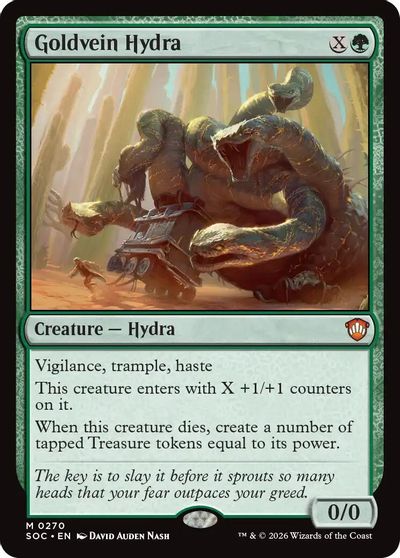 Goldvein Hydra card art
