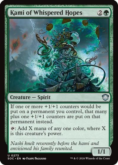 Kami of Whispered Hopes card art