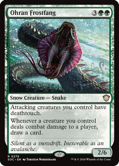Ohran Frostfang card art