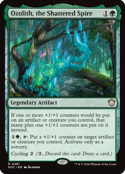 Ozolith, the Shattered Spire card art