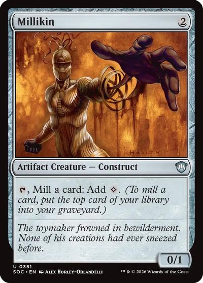 Millikin card art