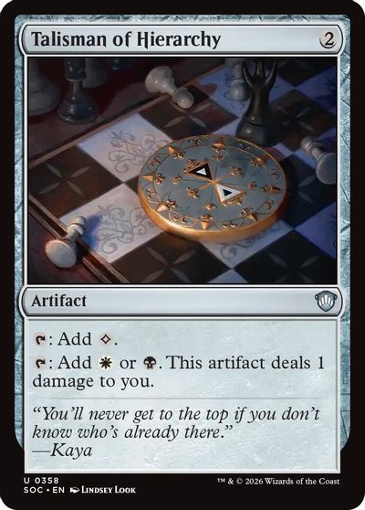 Talisman of Hierarchy card art