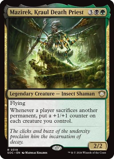 Mazirek, Kraul Death Priest card art