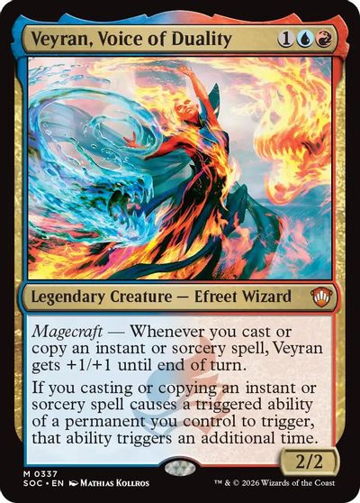 Veyran, Voice of Duality card art