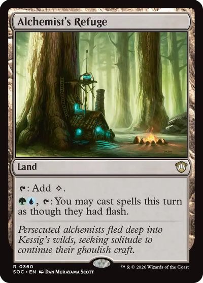 Alchemist's Refuge card art
