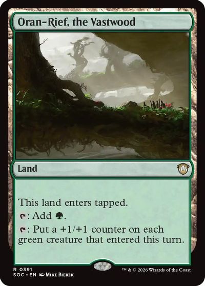 Oran-Rief, the Vastwood card art