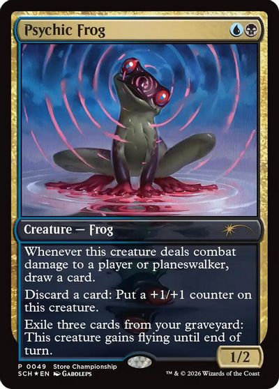 Psychic Frog card art