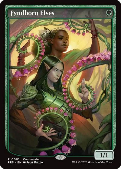 Fyndhorn Elves (CommandFest 2026) card art