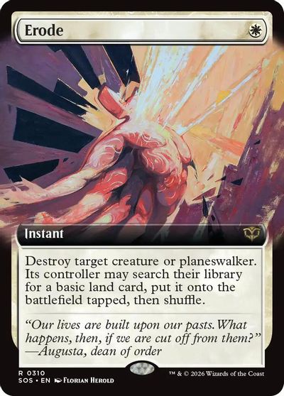 Erode (Extended Art) card art