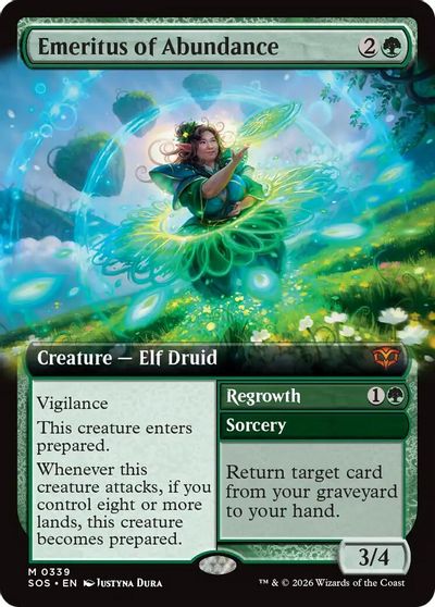 Emeritus of Abundance (Extended Art) card art