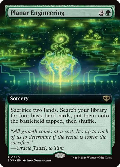 Planar Engineering (Extended Art) card art