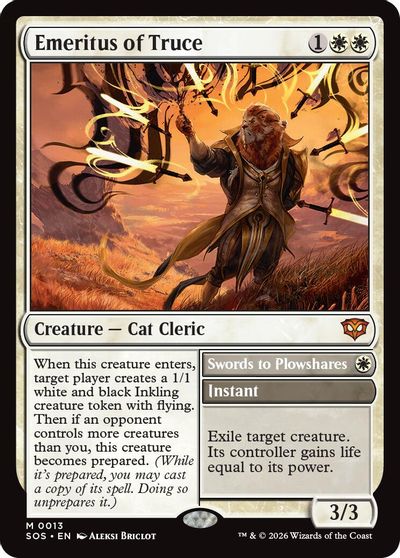 Emeritus of Truce card art