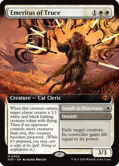 Emeritus of Truce (Extended Art) card art