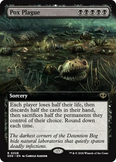 Pox Plague (Extended Art) card art
