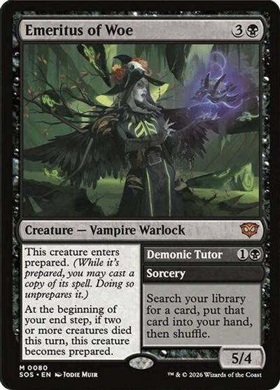 Emeritus of Woe card art
