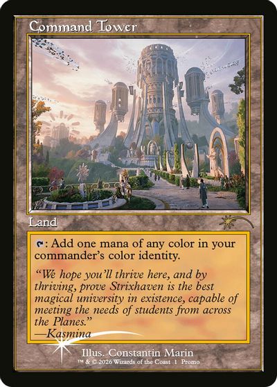 Command Tower (Strixhaven: Omens of Chaos) card art