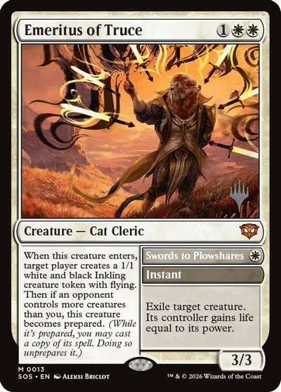 Emeritus of Truce card art