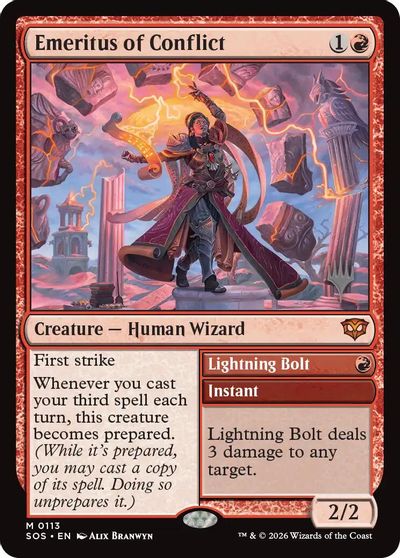 Emeritus of Conflict card art