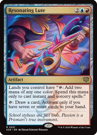 Resonating Lute card art