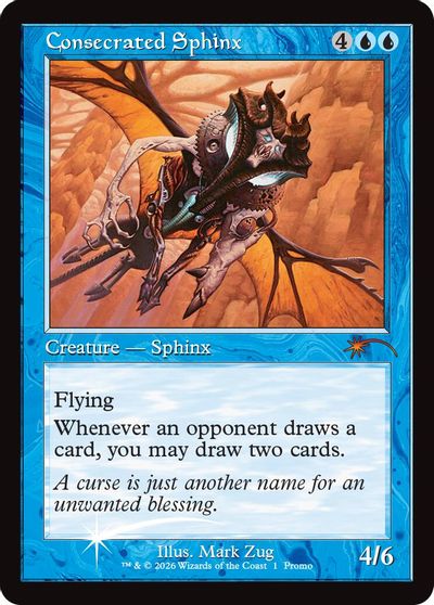 Consecrated Sphinx (Retro Frame) card art