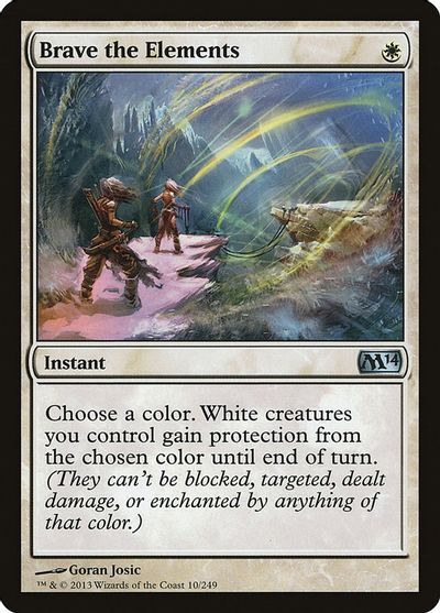 Brave the Elements card art