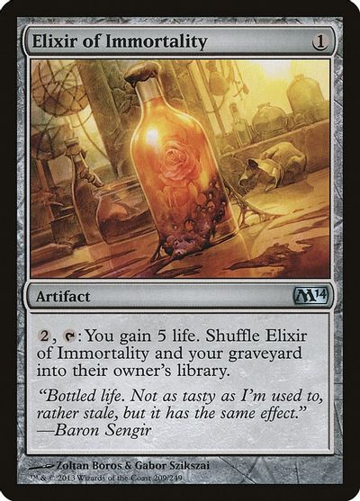 Elixir of Immortality card art