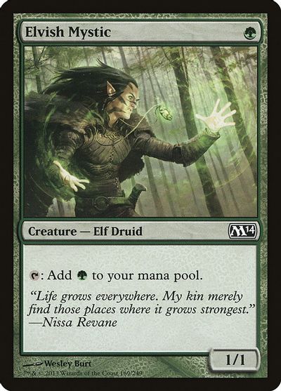 Elvish Mystic card art