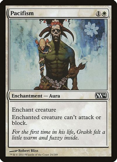 Pacifism card art