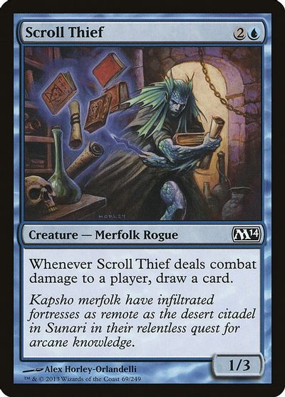 Scroll Thief card art