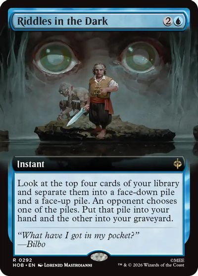 Riddles in the Dark (Extended Art) card art