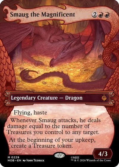 Smaug the Magnificent (Showcase) card art