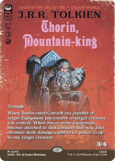 Thorin, Mountain-king (Borderless) card art