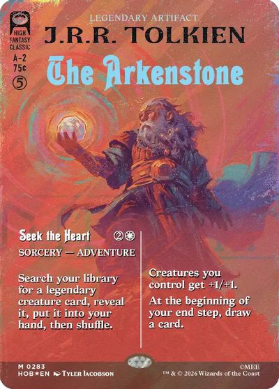 The Arkenstone (Borderless) (Surge Foil) card art