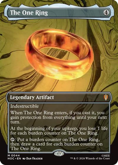 The One Ring (Borderless) card art